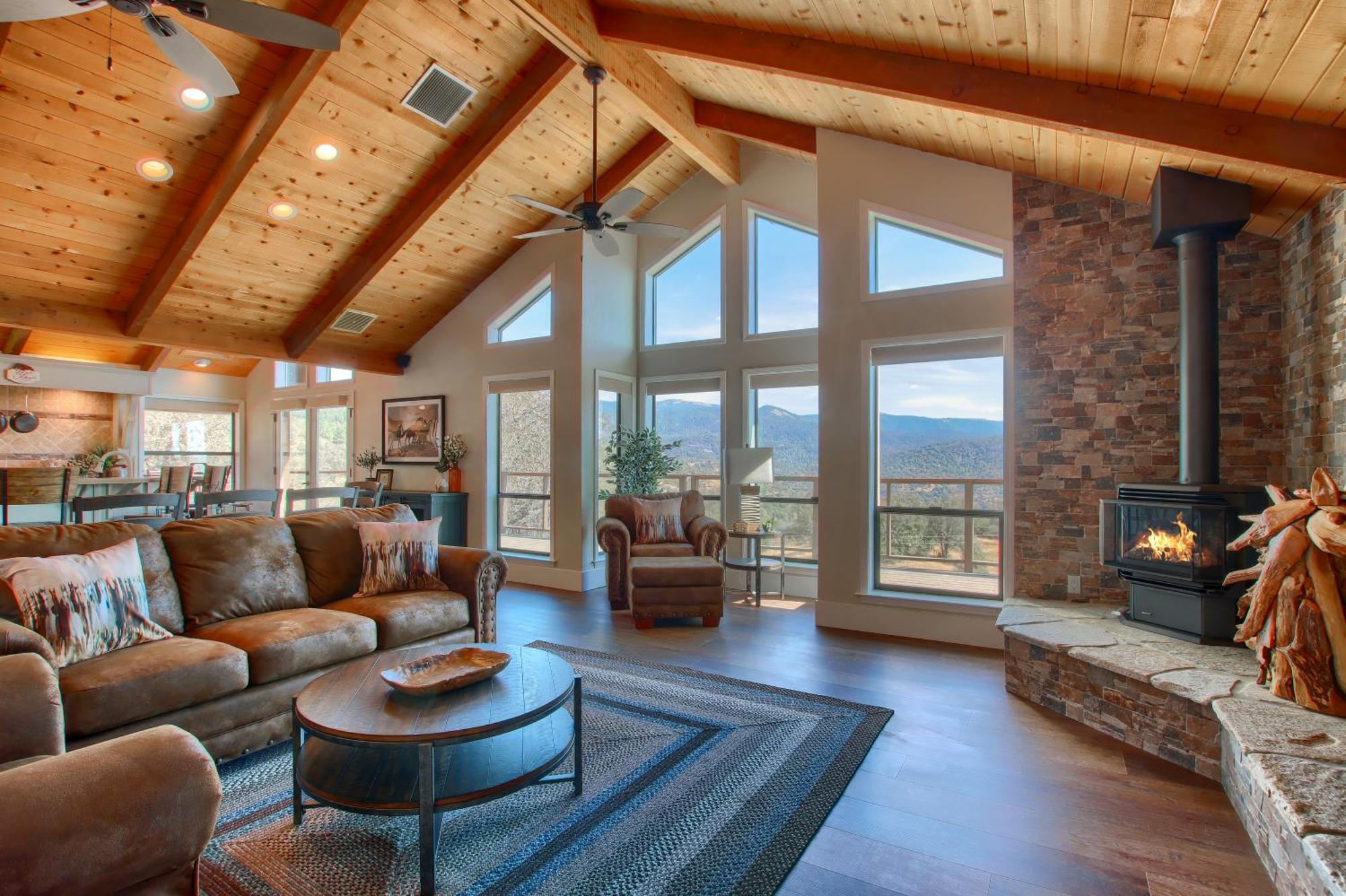 New! Yosemite Mountain Villa, Stunning Views -More Oakhurst Exterior foto